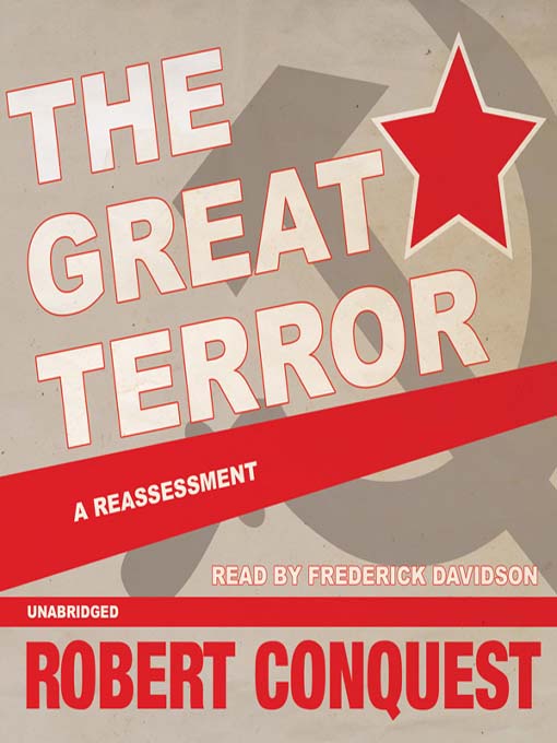 Title details for The Great Terror by Robert Conquest - Wait list